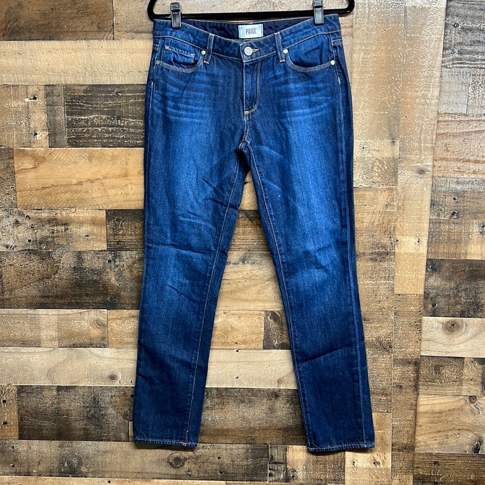 Paige Jimmy Jimmy Skinny Dark Wash Jeans‎ Women's Size 27